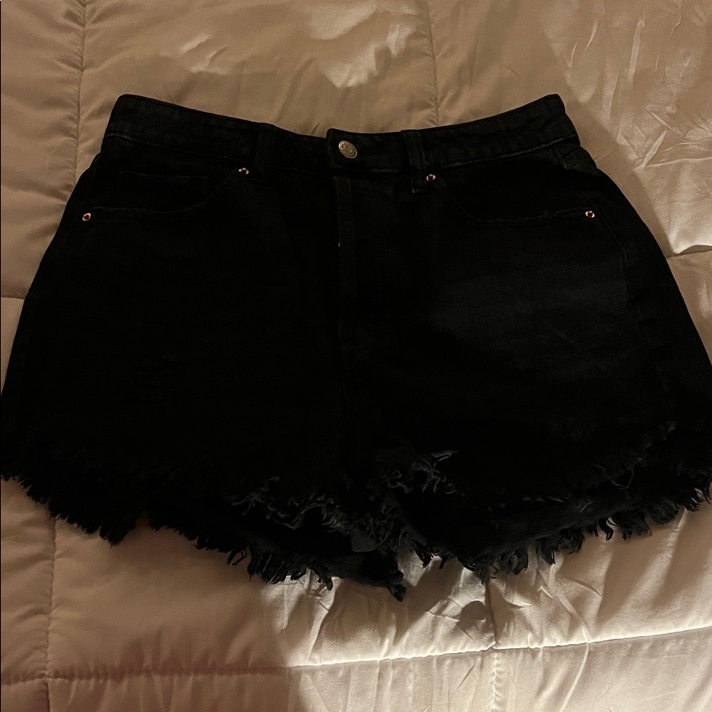 Wild Fable Black Jean Shorts